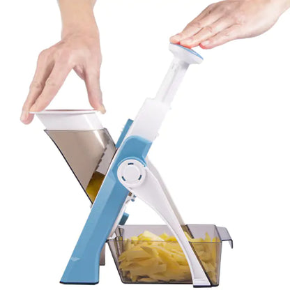 The SliceNStore™ - Safe Mandoline Vegetable Slicer